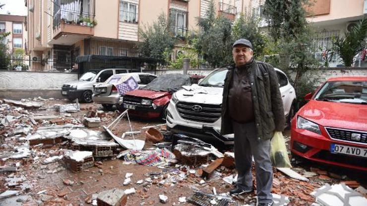 Antalya için kırmızı alarm: Fırtınadan çarpıcı kareler