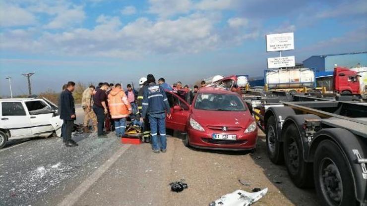 Erzinde trafik kazası: 3 yaralı