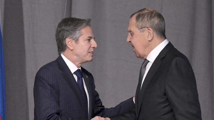 ABD Dışişleri Bakanı Blinken, Rus mevkidaşı Lavrov ile Ukrayna’yı görüştü
