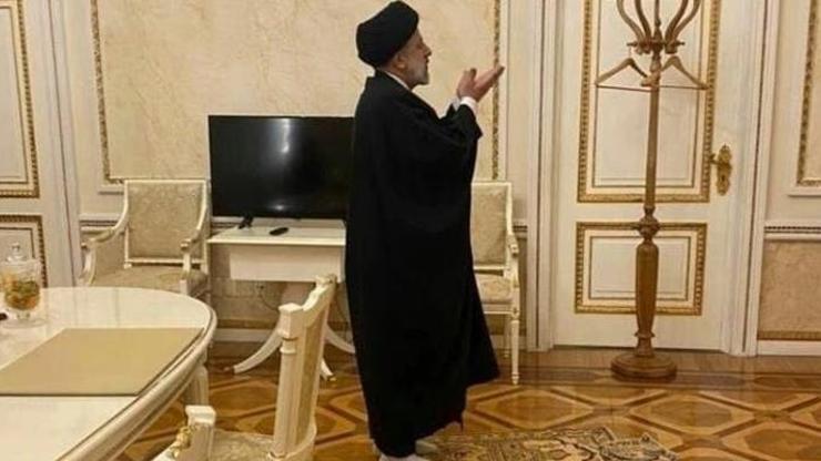 İran Cumhurbaşkanı Reisi, Kremlinde namaz kıldı