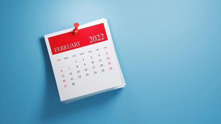 Şubat ayı önemli günler ve haftalar 2022: Şubat ayında resmi tatil var mı, hangi gün