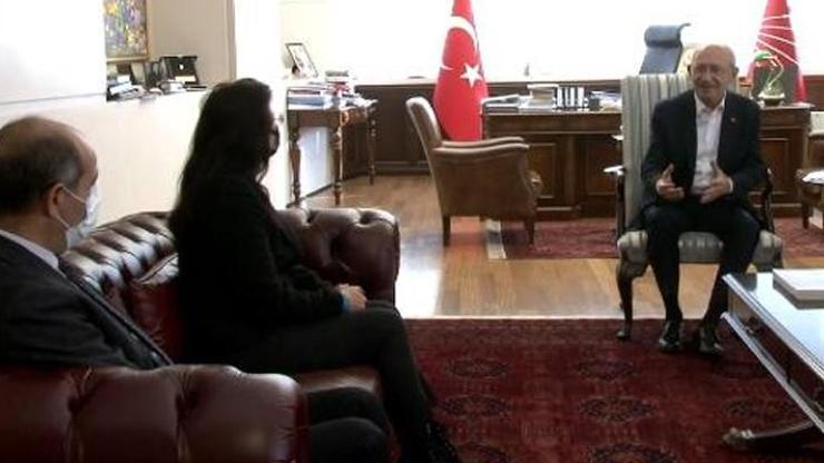 Kılıçdaroğlu, Eğitim-Sen Genel Başkanı Kurulu kabul etti