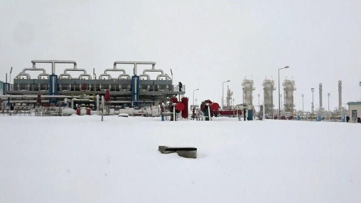 Tuz gölü doğal gaz depoları dolu