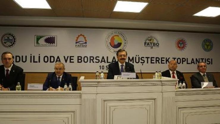TOBB Başkanı Hisarcıklıoğlu: Ekonomi tekrar bir canlanma hamlesine girdi