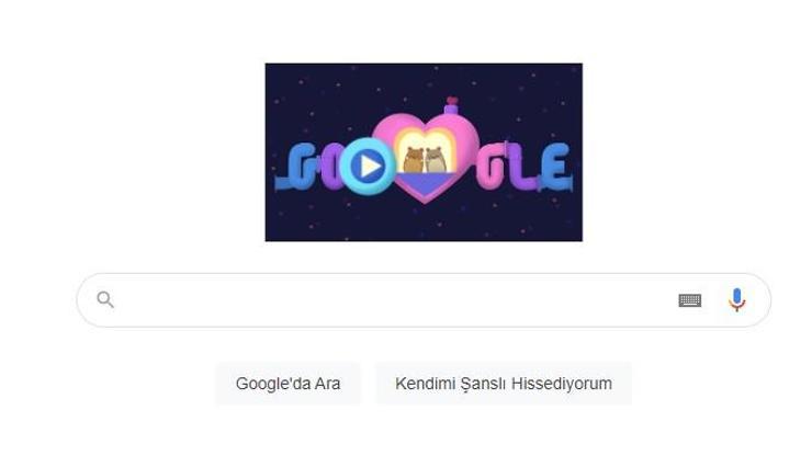 Sevgililer Günü Google’a doodle oldu 14 Şubat Sevgililer Günü nasıl ortaya çıktı