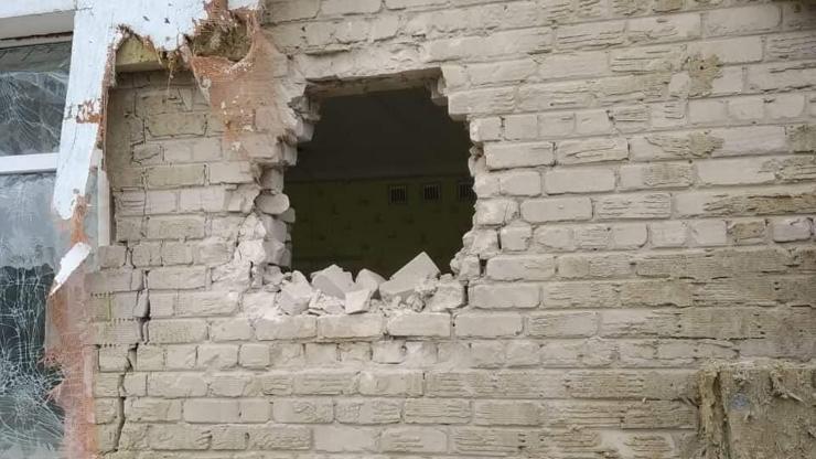 Ukraynanın doğusunda ayrılıkçıların fırlattığı roket anaokuluna isabet etti