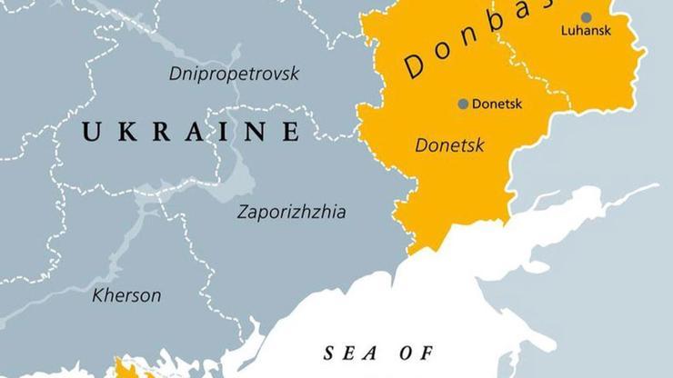 Donbas nerede, neden önemli Donbass bölgesi hangi ülkede Donbas haritadaki yeri