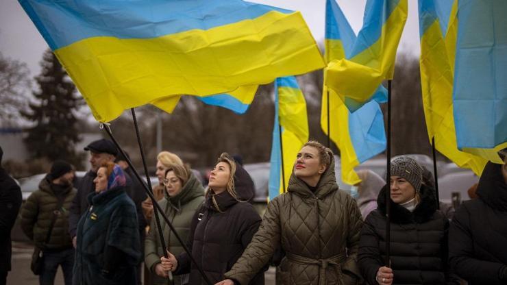 Rusyanın Ukrayna işgali sonrası halk panikte Endişeyi en iyi anlatan fotoğraf