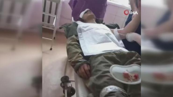 Yaralı Rus askeri, Ukraynalı doktor tedavi etti