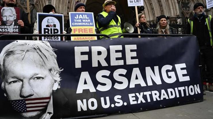 WikiLeaksin kurucusu Assange, ABDye iade edilme kararına itirazı reddedildi