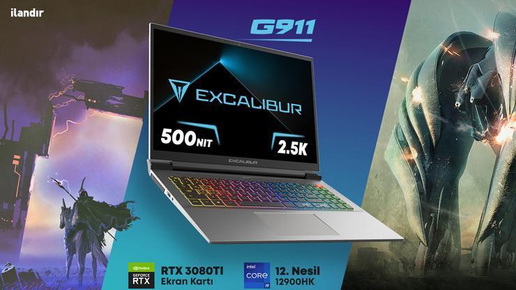 Mobil platformlardaki en üstün işlemci ve ekran kartına sahip yeni Excalibur G911 satışa çıktı
