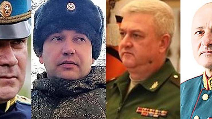 Putin’e büyük darbe: Ukraynada kaybedilen Rus generaller listesi yayınlandı