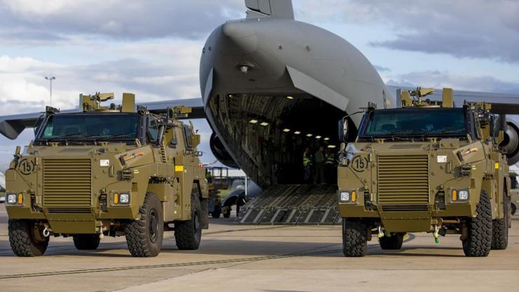 Avustralya, Ukraynaya zırhlı araçlar gönderdi