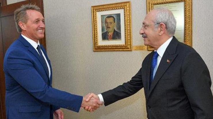 CHP Genel Başkanı Kılıçdaroğlu, ABD Büyükelçisi Flakei kabul etti