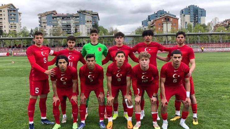 U18 Milli Takımı Kuzey Makedonyayı 4-0 yendi