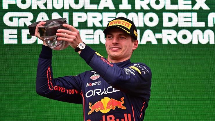 Formula 1 Emilia Romagna Grand Prixsinde kazanan Max Verstappen