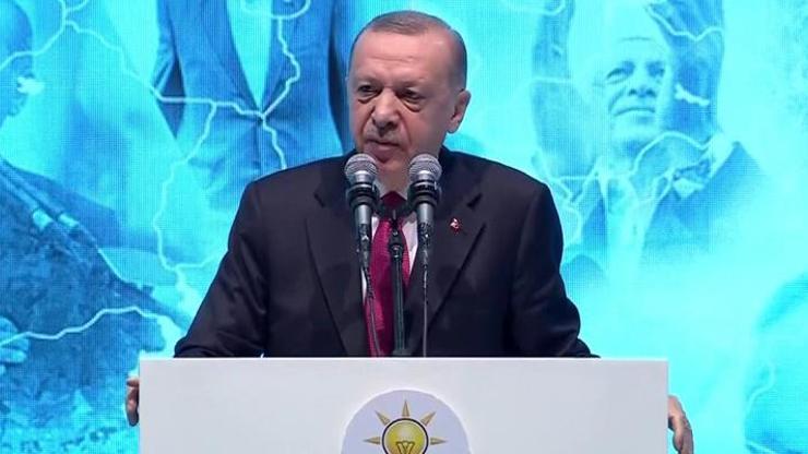 Cumhurbaşkanı Erdoğan: 2023 hedefimize ulaşana kadar durup dinlenmeden çalışacağız