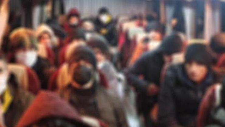 İstanbulda 582 düzensiz göçmen yakalandı