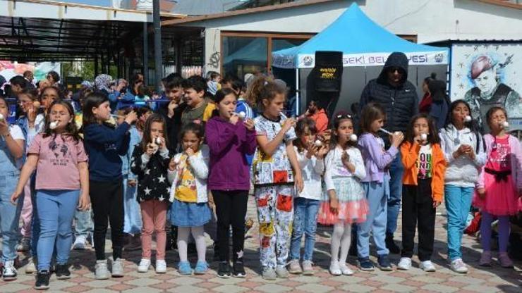 Lapseki Belediyesi Hıdırellez Çocuk Şenliği yapıldı