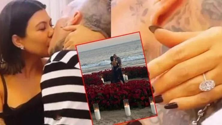 Kourtney Kardashian bir milyon dolarlık yüzüğün üzerine basıp kırdı