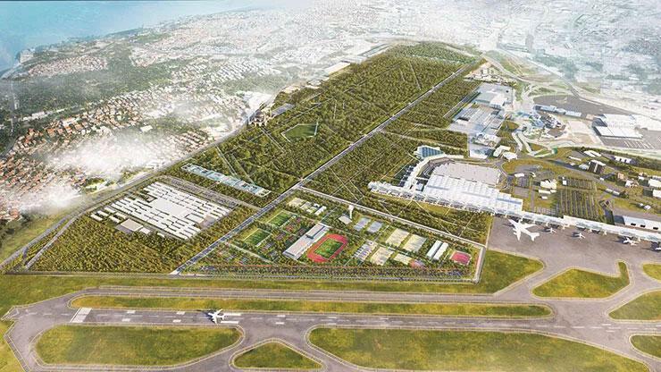 Atatürk Havalimanı’nın yeni hali böyle olacak 5.2 milyon metrekarelik millet bahçesi