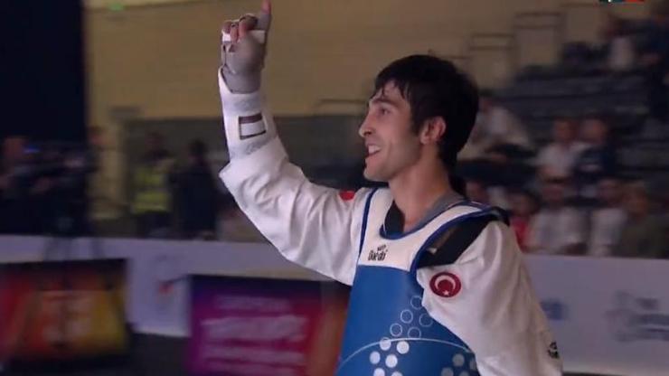 Avrupa Tekvando Şampiyonasında Hakan Reçber altın madalya kazandı