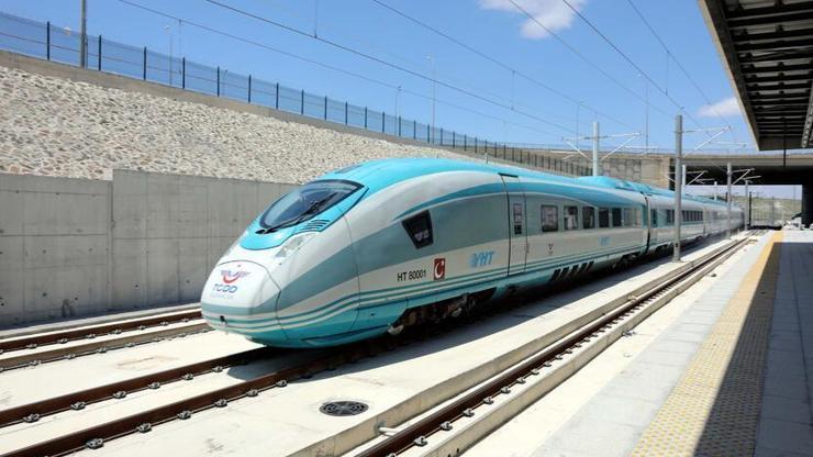 Gaziantepte hızlı trenin test sürüşlerine başlandı