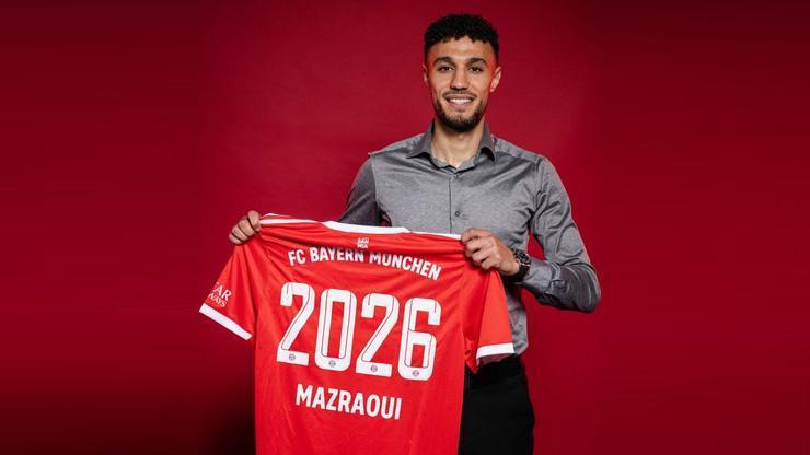 Son dakika... Bayern Münih Mazraoui'yi kadrosuna kattı