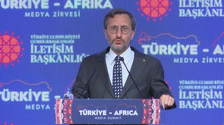 İletişim Başkanı Altun Türkiye - Afrika Medya Zirvesinde konuştu