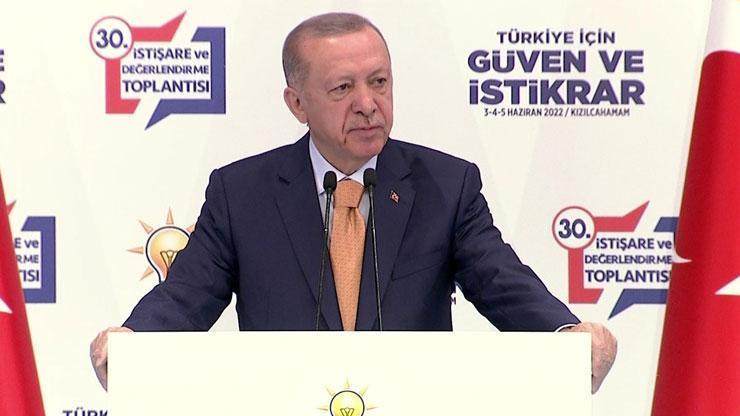 AK Parti Kızılcahamam kampı Cumhurbaşkanı Erdoğandan önemli açıklamalar