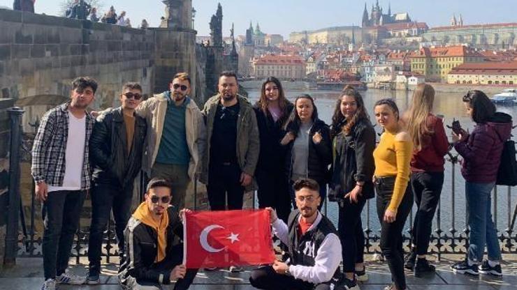 Pozantılı öğrenciler, Prag’da stajını tamamladı