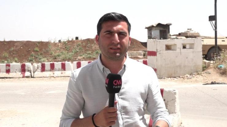 CNN TÜRK ekibi Tel Rıfat sınırında