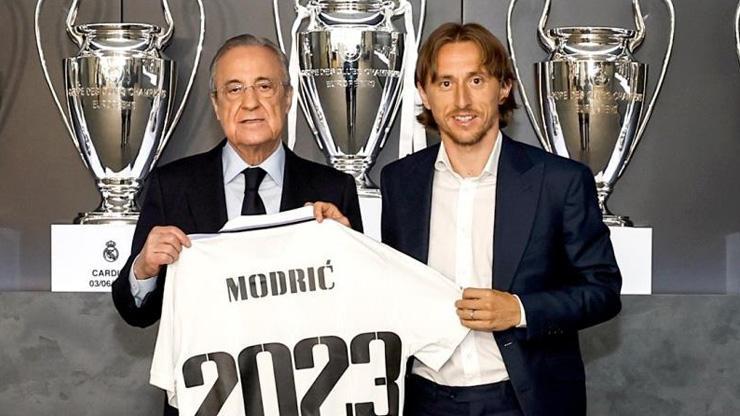 Son dakika... Modric 1 yıl daha Real Madrid’de