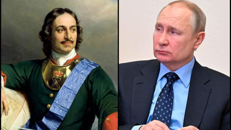 Putin kendini İmparator Petro’ya benzetti