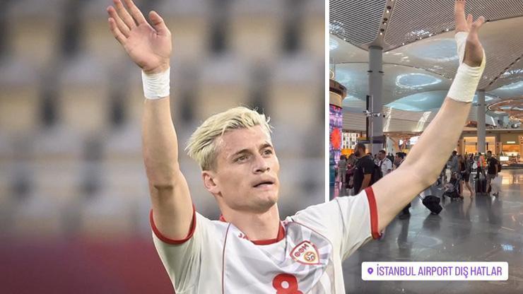 Son dakika... Ezgjan Alioski İstanbulda Heyecanlandıran paylaşım