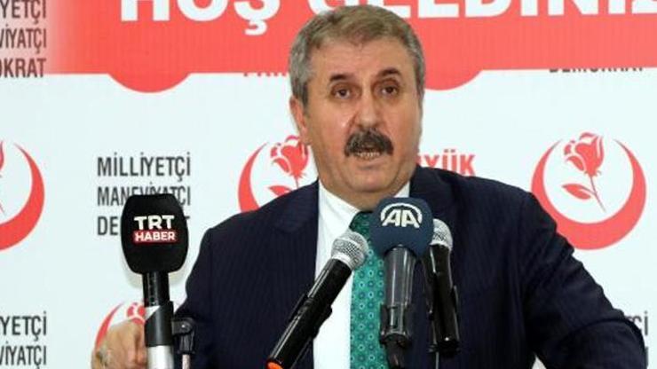 BBP Lideri Destici, TÜSİADı eleştirdi