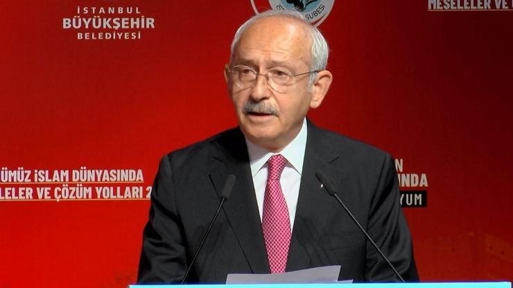 Kılıçdaroğlu: İslam dünyasının temel problemlerinin tek çözümü adalettir