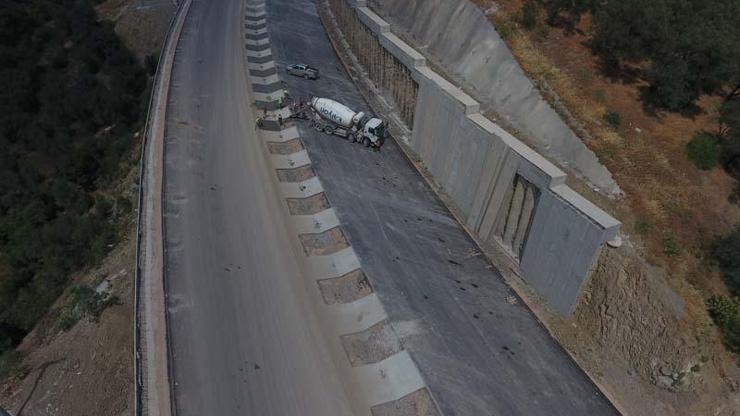 Yüzde 90ı tamamlandı: 50 dakikalık yol 5 dakikada gidilecek