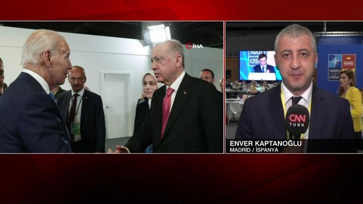 SON DAKİKA: Cumhurbaşkanı Erdoğan ile ABD Başkanı Biden NATOda bir araya geldi