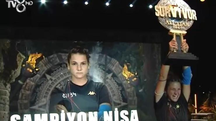 İşte Survivor 2022 Şampiyonu: Nisa Bölükbaşı Kimdir, nasıl kazandı Survivor büyük finalde neler yaşandı