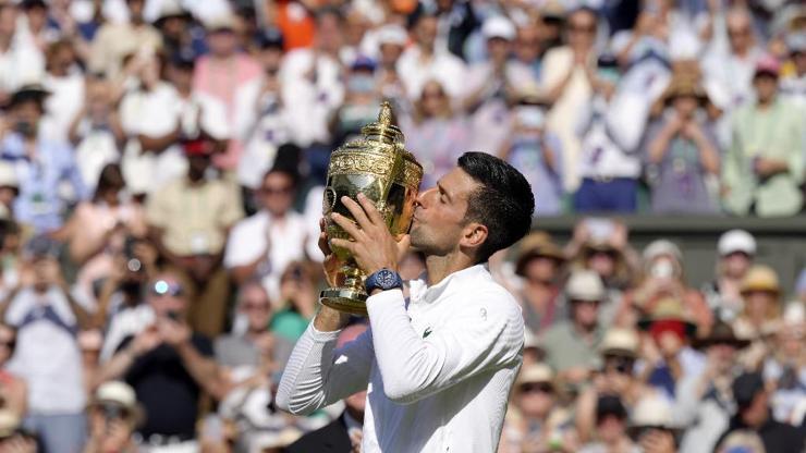 Wimbledonda Novak Djokovicten bir zafer daha