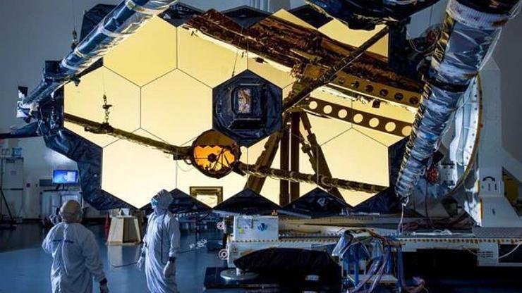 James Webb Uzay Teleskobu nerede, özellikleri neler  NASA James Webb Uzay Teleskobu fotoğrafı