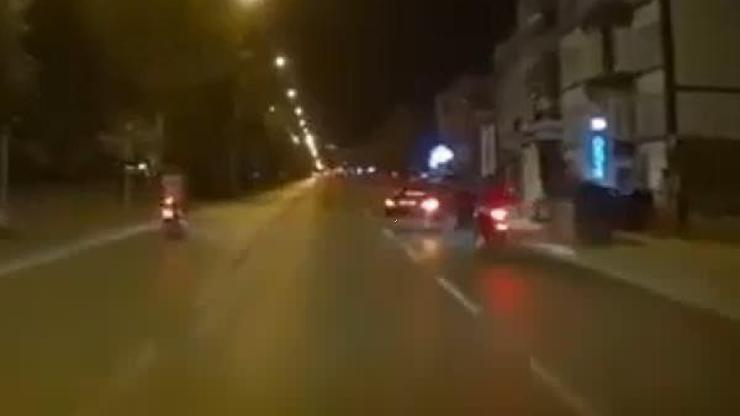 Samsun’daki kaza araç kamerasında