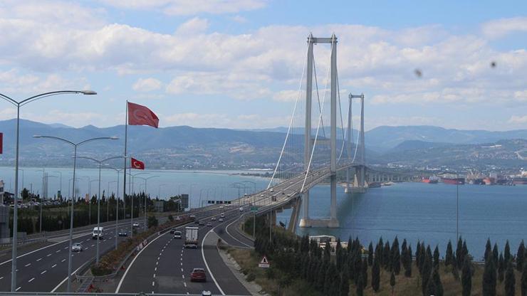 Osmangazi Köprüsünden 757 bin araç geçti