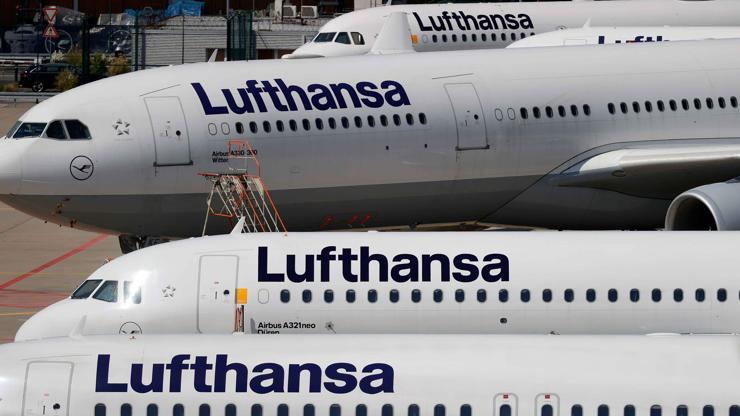 Alman havayolu şirketi Lufthansa binden fazla uçuşu iptal etti