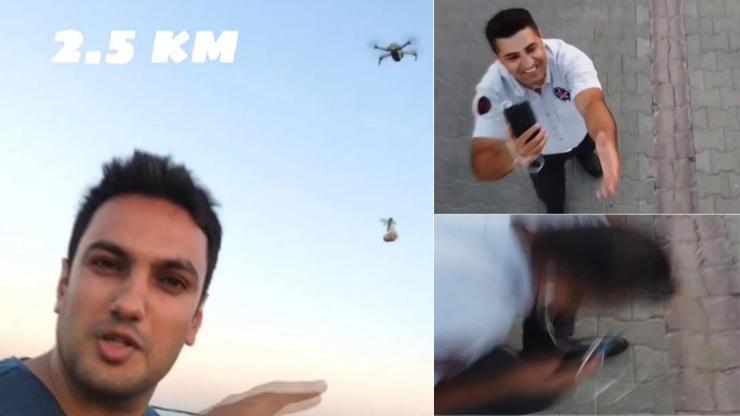 Yer: Adana Kuzenine drone ile kebap yolladı