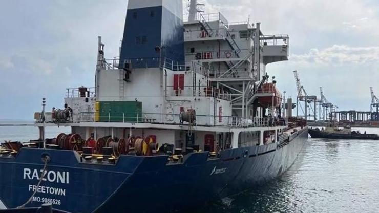 Tahıl koridoru anlaşması MSB duyurdu: 27 ton mısır taşıyan gemi yola çıktı