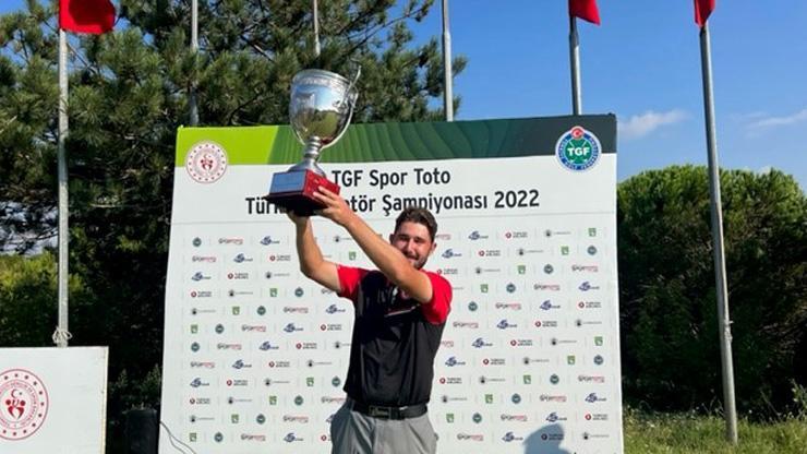 TGF Spor Toto Türkiye Amatör Şampiyonasında şampiyon Berk Çelik