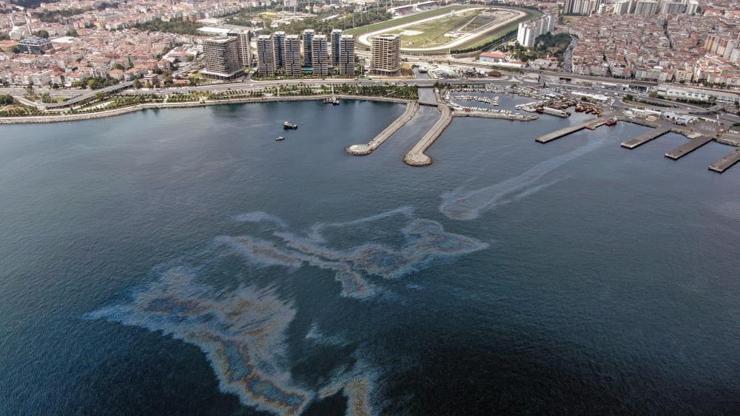Marmara Denizinde mazot kirliliği