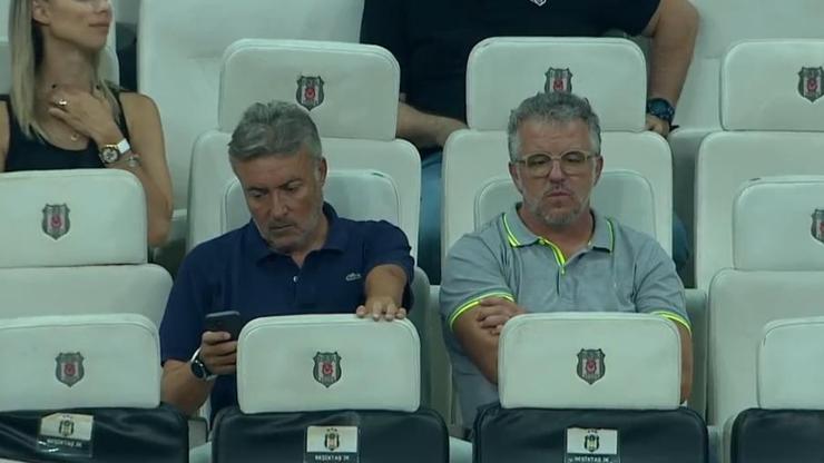 Domenec Torrent Beşiktaş-Sivasspor maçını izlemeye geldi